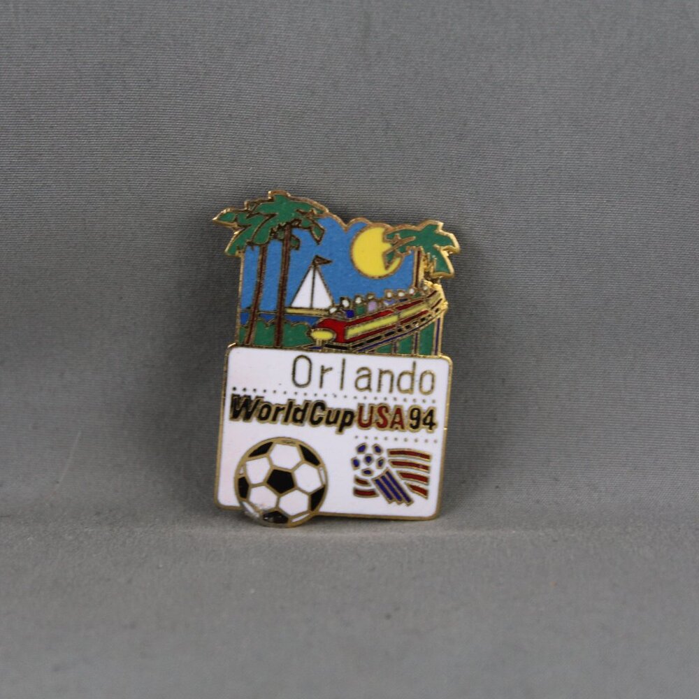 World Cup 1994 Pin - Match Location Orlando Roller Coaster - Peter David